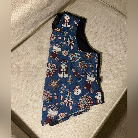 Bobbie brooks vintage Christmas snowman vest - Picture 7 of 7